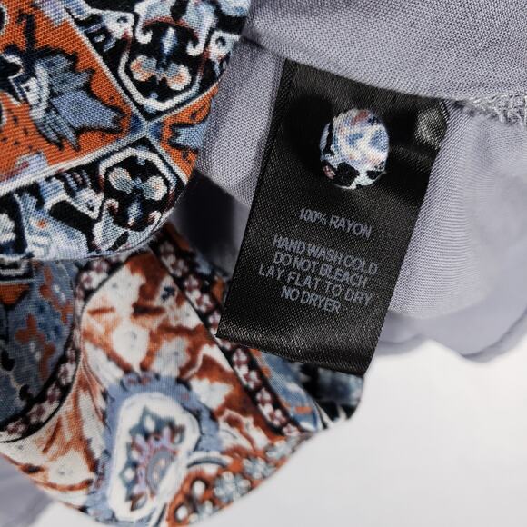 Lulus Dress Womens Extra Small Multicolor Southwestern Boho Keyhole Back Mini - Picture 14 of 15